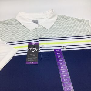 Callaway Mens Opti Dri‎ Short Sleeve Golf Polo Size XXL NWT